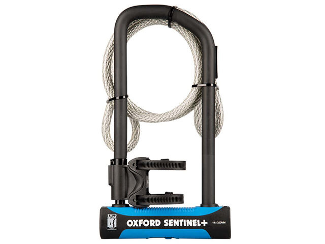 Oxford Oxford Sentinel Pro Duo U-Lock 320mm x 177mm + cable click to zoom image