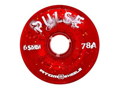Atom Pulse Wheels  Glitter Red  click to zoom image