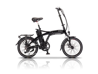 Volt Metro Electric Bike 20" STANDARD (400Wh) Black  click to zoom image