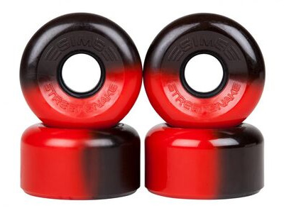 Sims Street Snakes Quads Wheels 62mm Black / Red  click to zoom image