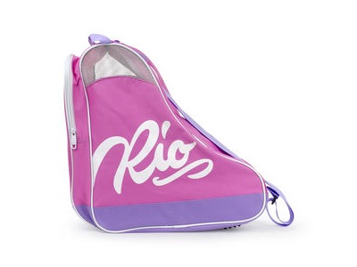 Rio Roller Script Skate Bags Pink/Lilac  click to zoom image