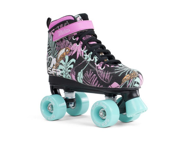 SFR Vision Canvas Floral Skates click to zoom image
