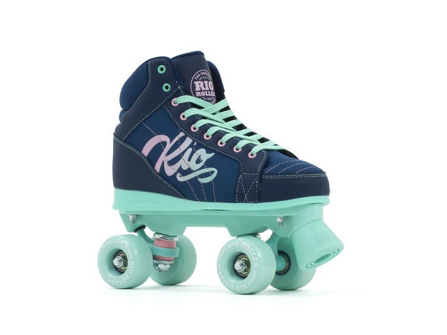 Rio Roller Lumina Skates Navy / Green click to zoom image