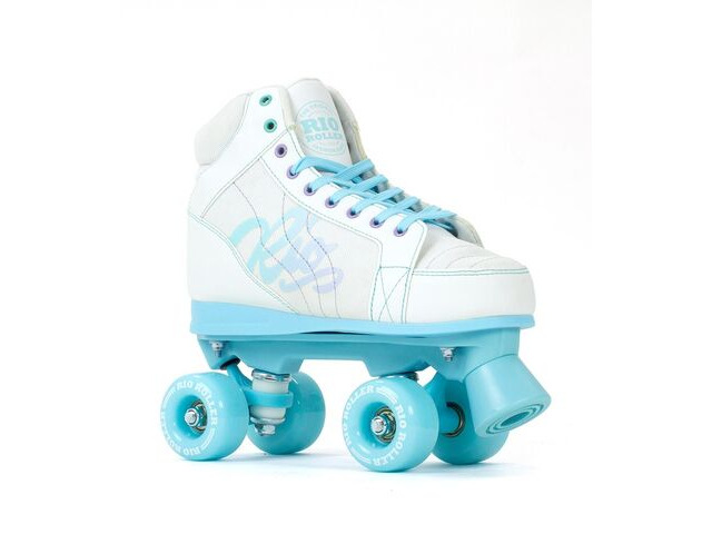 Rio Roller Lumina Skates White / Blue click to zoom image