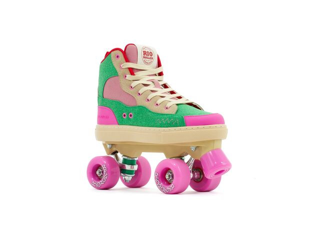 Rio Roller Beats Quad Skates Green click to zoom image