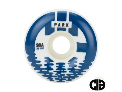Reckless CIB Chicks in Bowls Wheels 58mm Blue/White 98a,  click to zoom image