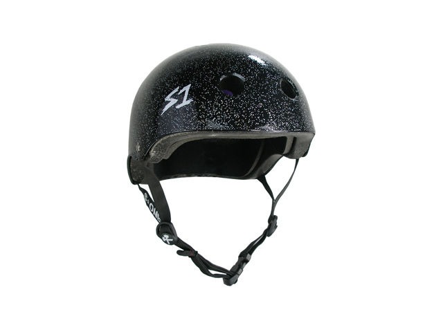S1 Lifer Helmet Glitter Black click to zoom image