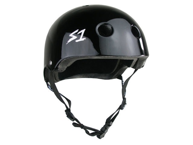 S1 Mini Lifer Helmet Black Gloss click to zoom image