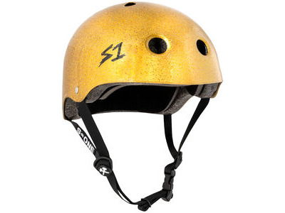 S1 Lifer Helmet Gold Gloss Glitter