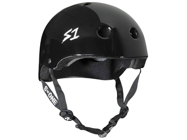 S1 Mega Lifer Helmet Black Gloss click to zoom image