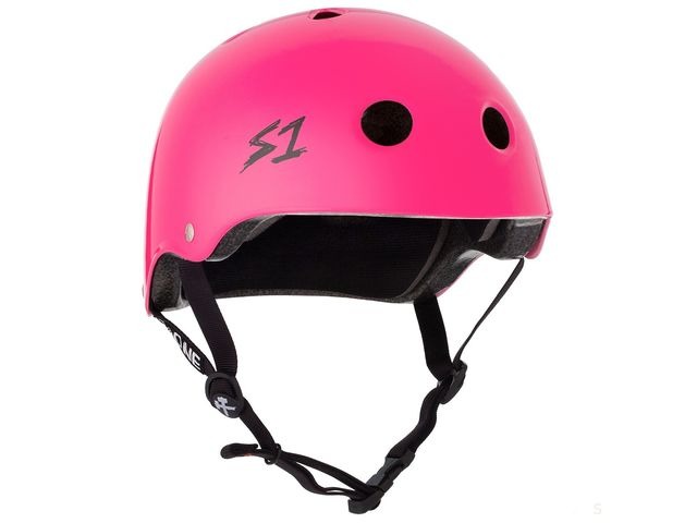 S1 Lifer Helmet Hot Pink Gloss click to zoom image