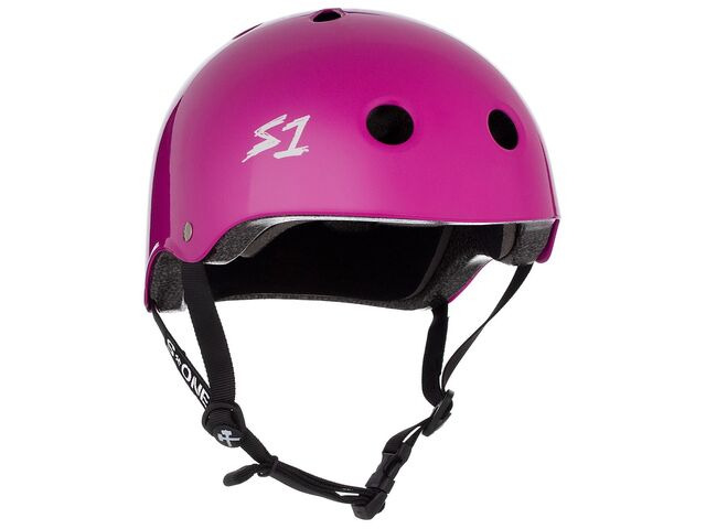 S1 Lifer Helmet Bright Purple Gloss click to zoom image