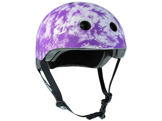 S1 Lifer Helmet Purple Tie Dye click to zoom image