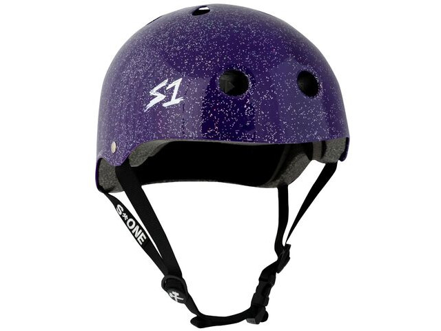 S1 Lifer Helmet Purple Gloss Glitter click to zoom image