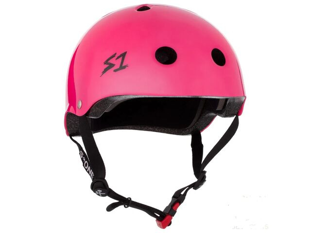 S1 Mini Lifer Helmet Pink Gloss click to zoom image