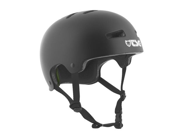 TSG Evolution Satin Black Helmet click to zoom image