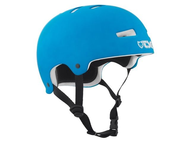 TSG Evolution Satin Cyan Helmet click to zoom image