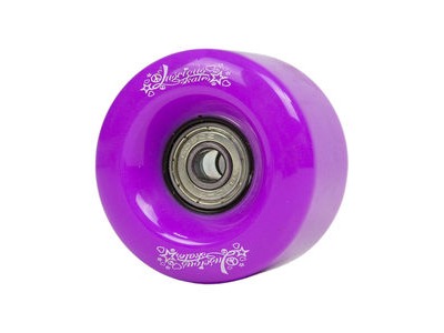 Luscious Skates Skate Wheels (Inc Bearings) Purple  click to zoom image