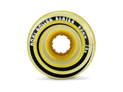 Moxi Outdoor Classic Wheels 65mm Clear Yellow 78a  click to zoom image