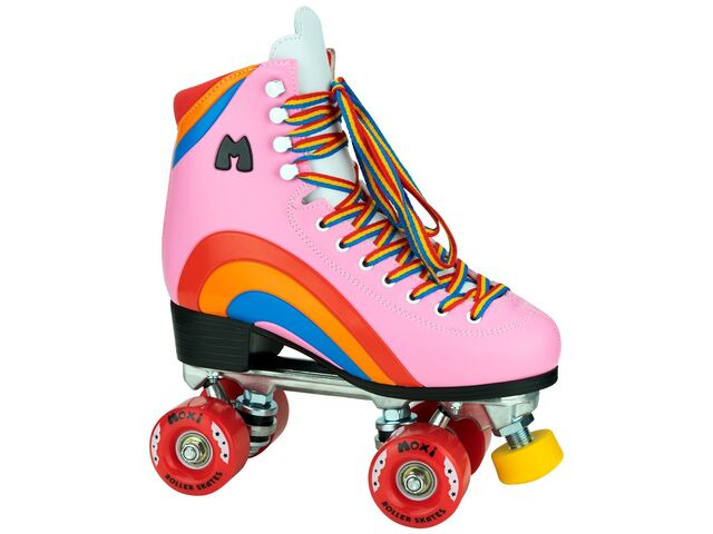 Moxi Rainbow Rider Skates Pink Bubblegum click to zoom image