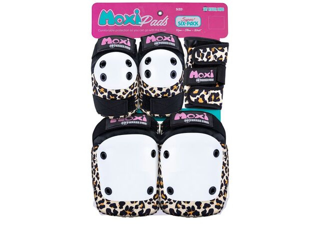 Moxi Pads, 187 Combo Six Pack, Leopard click to zoom image