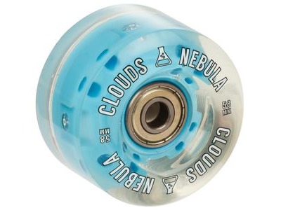 Clouds Nebula Light Up Wheels  Clear/Blue  click to zoom image