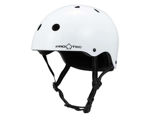 Pro-Tec Low Pro Helmet Gloss White click to zoom image