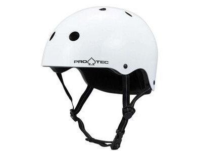 Pro-Tec Low Pro Helmet Gloss White 