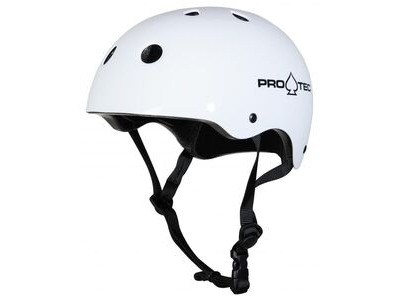 Pro-Tec Helmet Classic Cert Gloss White