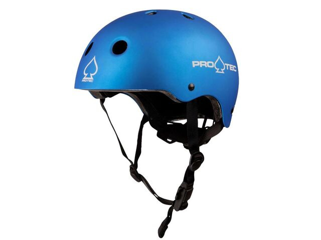 Pro-Tec Helmet Classic Cert Metallic Blue Youth click to zoom image