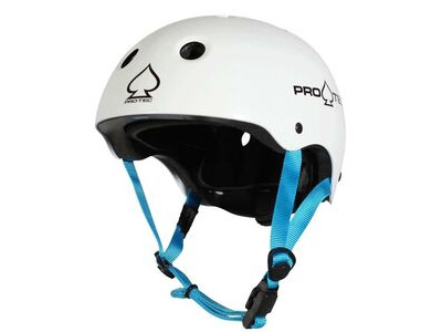 Pro-Tec Helmet Classic Cert Gloss White Youth 