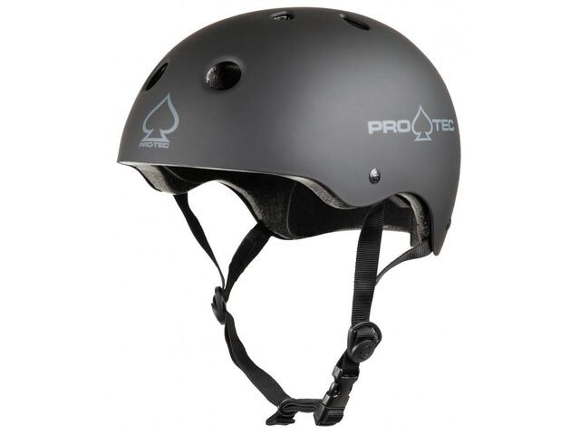 Pro-Tec Helmet Classic Cert Matte Black click to zoom image