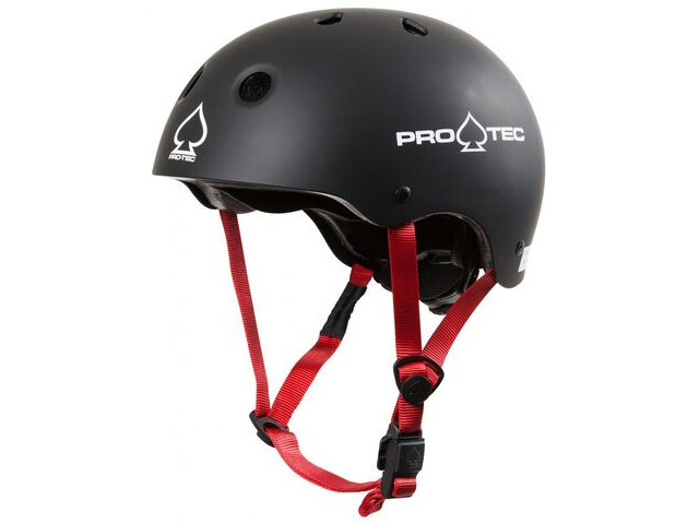 Pro-Tec Helmet Classic Cert Matte Black Youth click to zoom image