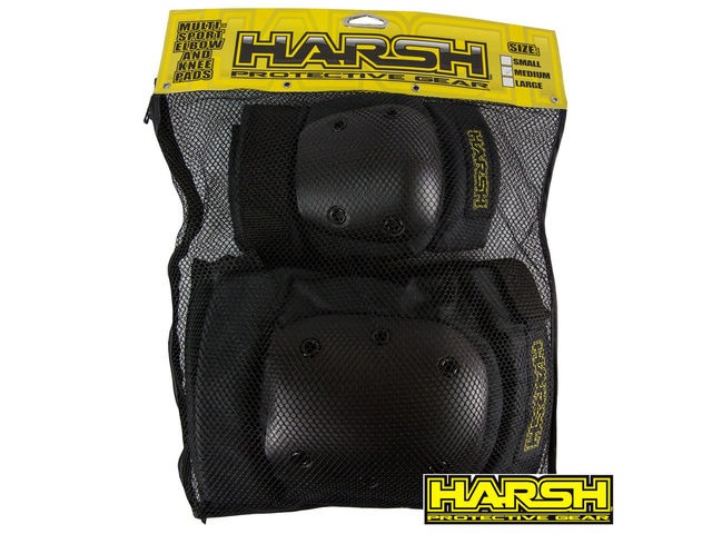 HARSH Pro Park Knee and Elbow Pad Set click to zoom image