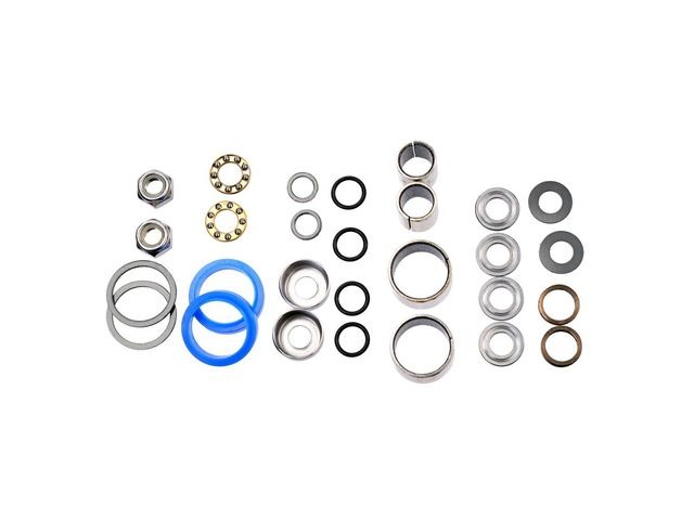 HT Components Pedal Rebuild Kit Evo: AE01,3,5/ME01,3,5 Pedals - Includes, bearings, washers, end nuts, Orings click to zoom image