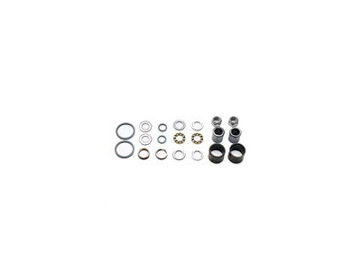 HT Components Pedal Rebuild Kit X-2 Pedals - Includes DU Bushes, End nuts, Bearings, Rubber seals (Also fits AE-06, AE-12)
