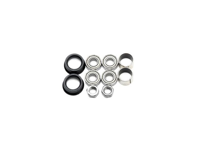HT Components Pedal Rebuild Kit PA-03A/PA-12 Pedals - Includes, bearings, washers, end nuts, Orings click to zoom image