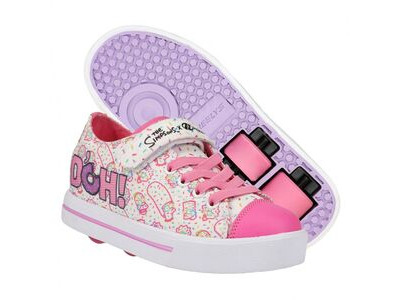 Heelys Snazzy Simpsons White/Pink/Lavender