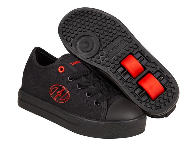 Heelys Classic X2 Black/Red Logo Canvas click to zoom image
