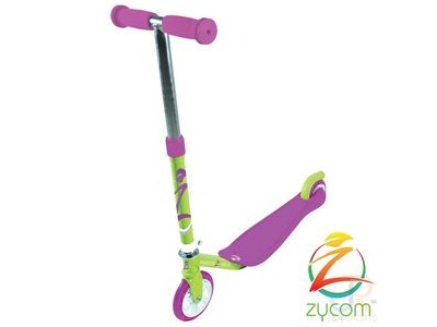 Zycom Mini Scooter  Green/Purple  click to zoom image