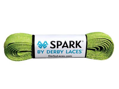 Derby Laces Spark Laces 72" Lime Green 72"  click to zoom image