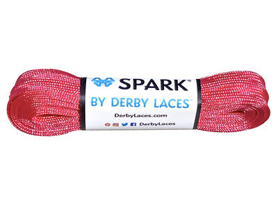 Derby Laces Spark Laces 72" Pink 72"  click to zoom image