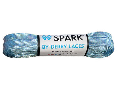 Derby Laces Spark Laces 72" 72" Sky Blue  click to zoom image