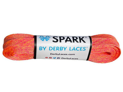 Derby Laces Spark Laces 72" 72" Orange Creamsicle  click to zoom image