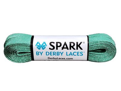 Derby Laces Spark Laces 108" 108" Aquamarine  click to zoom image