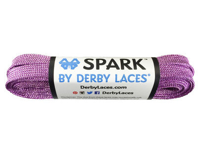 Derby Laces Spark Laces 108" 108" Lilac Purple  click to zoom image