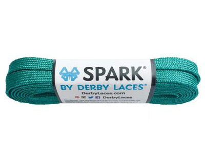 Derby Laces Spark Laces 108" 108" Teal  click to zoom image