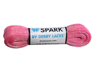 Derby Laces Spark Laces 108" 108" Pink Cotton Candy  click to zoom image