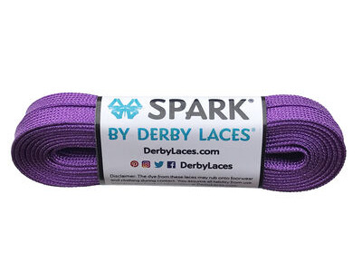 Derby Laces Spark Laces 108" 108" Purple  click to zoom image