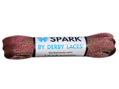 Derby Laces Spark Laces 108" 108" Sour Cherry  click to zoom image